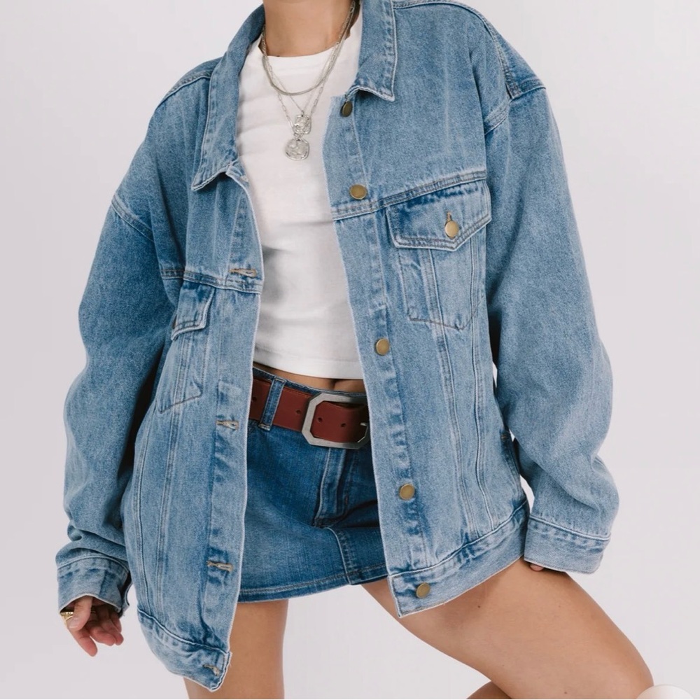 Classic Blue Denim Women's Jean Jacket
